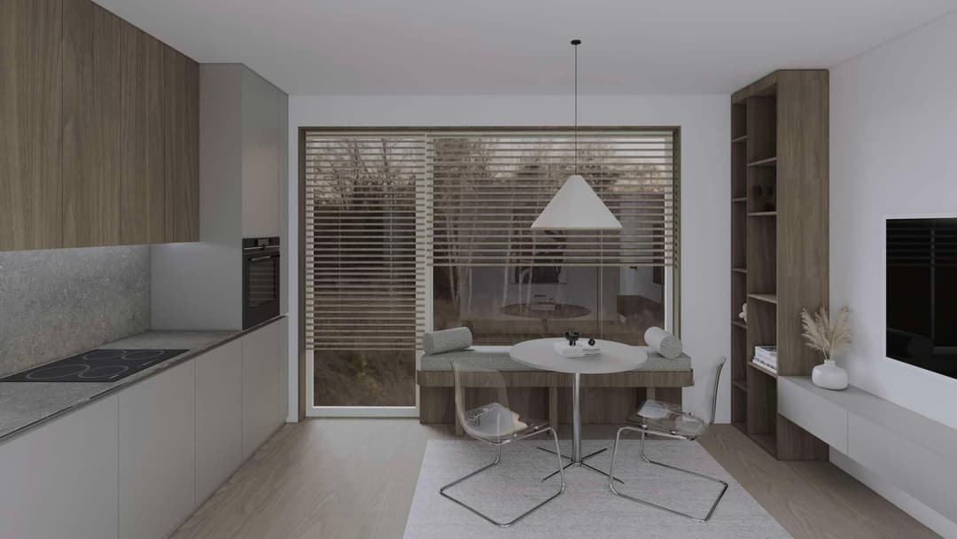 interjero dizaino projektas, butas Vilniuje